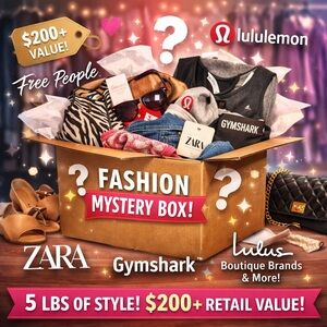 ✨ 5 LB FASHION MYSTERY BOX | $200+ RETAIL VALUE ✨